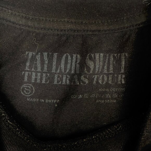 Taylor Swift Eras Tour Black T-shirt - Picture 3 of 6